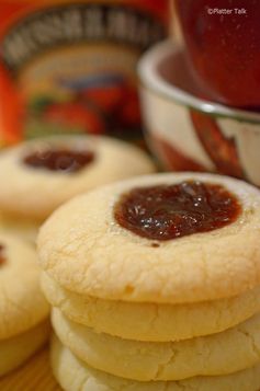 Scottish Tea Cookies with Apple Butter