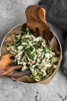 Shaved Parsnip Salad with Parsley