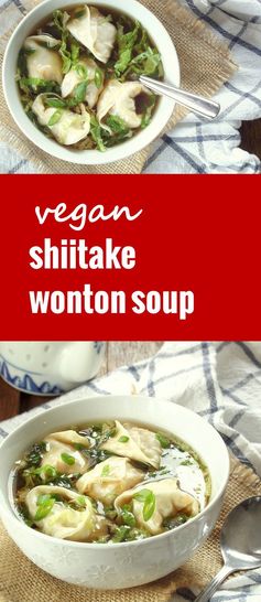 Shiitake Wonton Soup