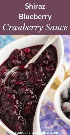 Shiraz Blueberry Cranberry Sauce