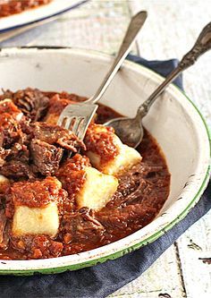 Short Rib and Ricotta Gnocchi