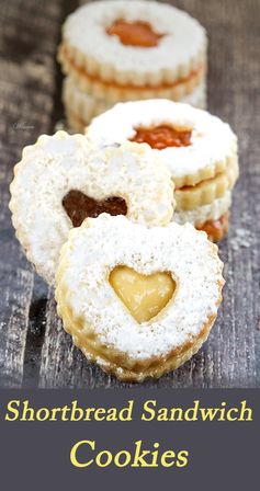 Shortbread Sandwich Cookies