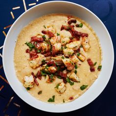 Shrimp and Pimiento Cheese Grits