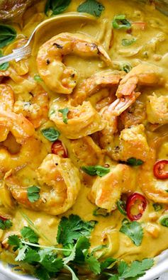 Shrimp in Coconut Sauce