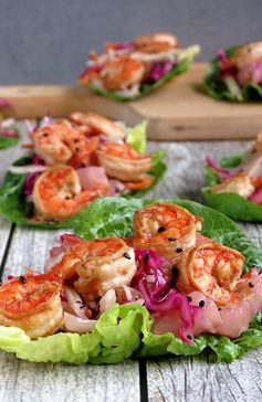 Shrimp Lettuce Wraps