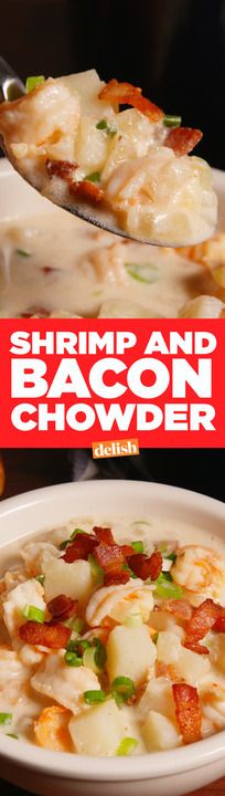 Shrimp 'n Bacon Chowder