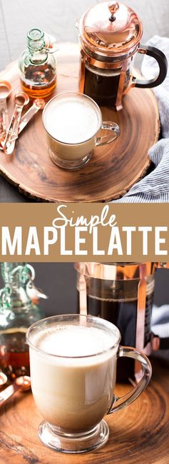 Simple Maple Latte