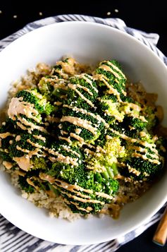 Simple Sesame-Ginger Broccoli Macro Bowl