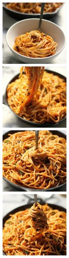 Simple Spaghetti Fra Diavolo