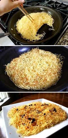 Simple, spicy pan-fried noodles