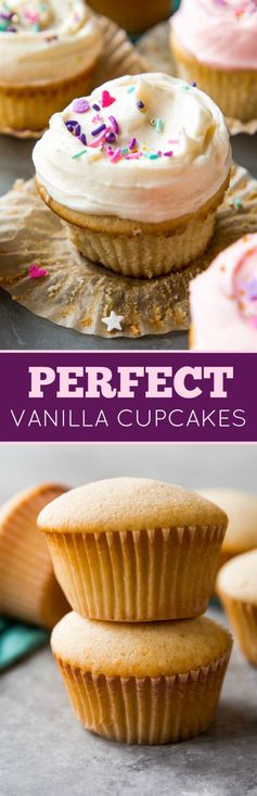 Simply Perfect Vanilla Cupcakes