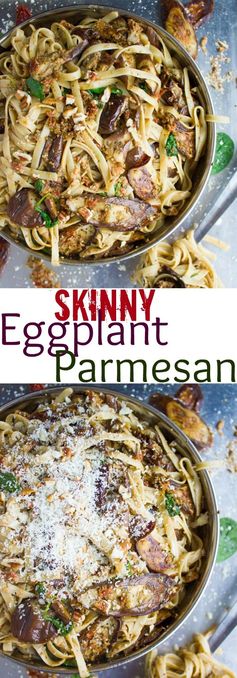 Skinny Eggplant Parmesan Pasta