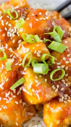 Skinny Orange Sesame Chicken