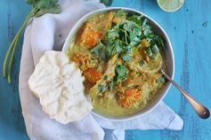 Slow cooker aip coconut chicken curry