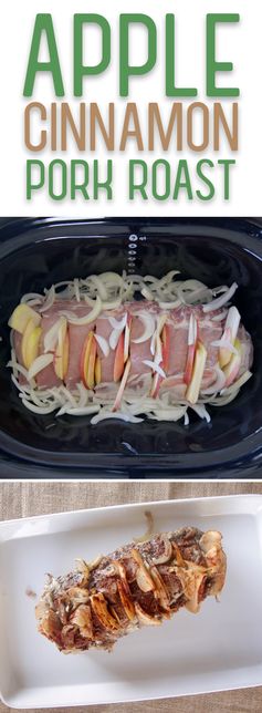 Slow Cooker Apple-Cinnamon Pork Roast