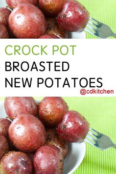 Slow Cooker Broasted New Potatoes