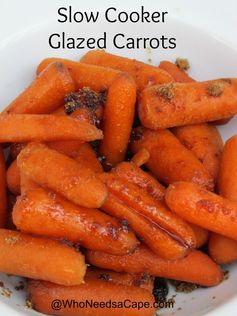 Slow Cooker Glazed Carrots