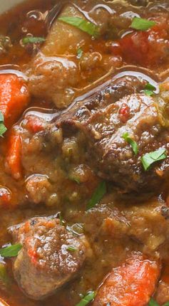 Slow cooker Jamaican Beef Stew