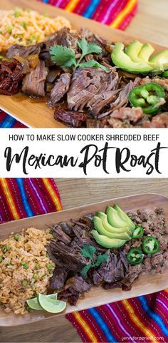 Slow Cooker Mexican Pot Roast with Knorr #SaboreaTuVerano