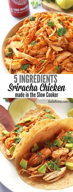 Slow Cooker Sriracha Chicken