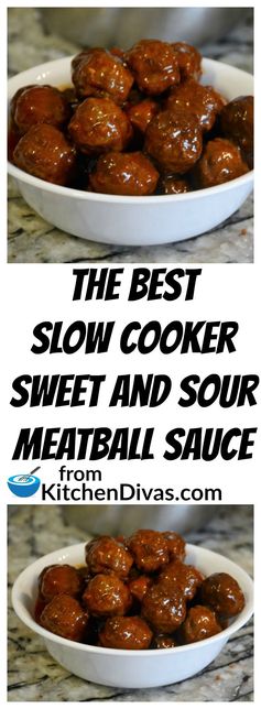 Slow Cooker Sweet and Sour Meatballs