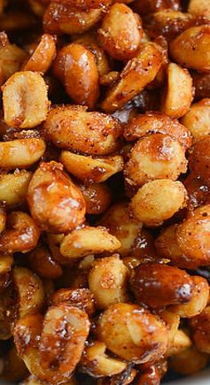 Slow Cooker Sweet and Spicy Peanuts