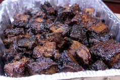 Smoked Chuck Roast Burnt Ends