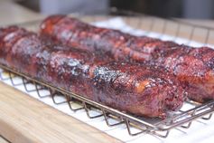 Smoked Meatloaf Logs