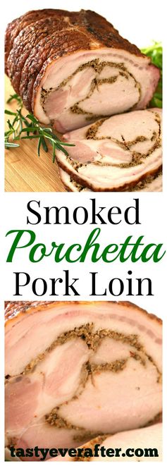 Smoked Porchetta Pork Loin