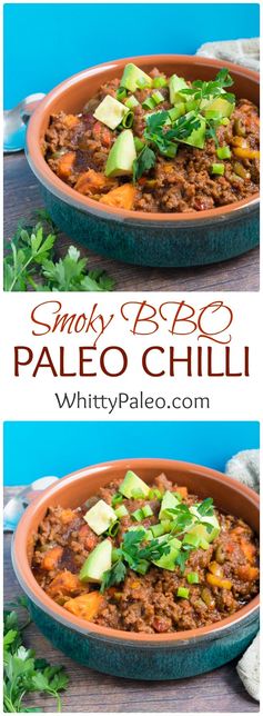 Smoky BBQ Paleo Chili