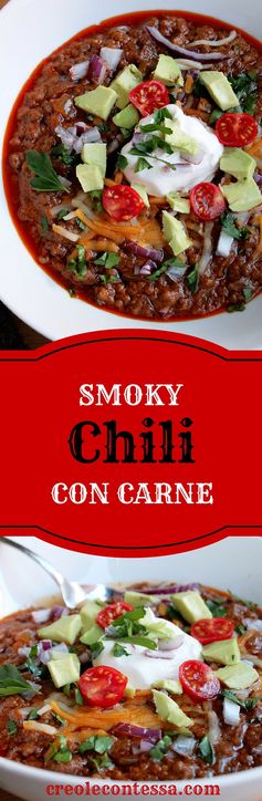 Smoky Beef Chili Con Carne