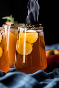 Smoky Harvest Apple Cider Margaritas