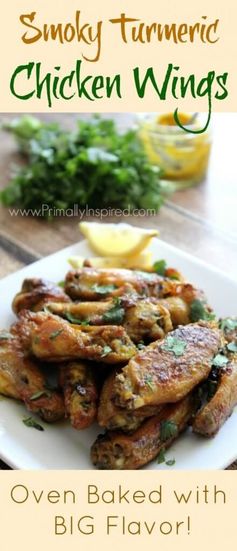 Smoky Turmeric Chicken Wings