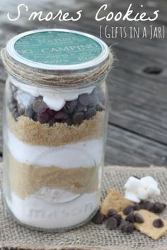 S'mores Cookies | Gift in a Jar