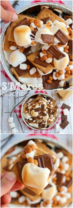 S'mores Nachos - The Perfect Summer Get-Together Dessert