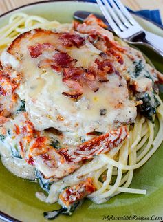 Smothered Tuscan Garlic Chicken