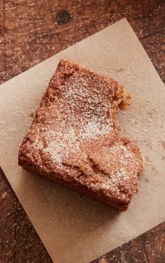 Snickerdoodle Blondie Brownies