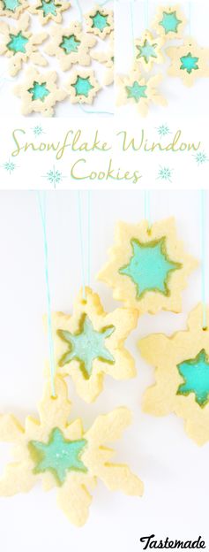 Snowflake Window Cookies