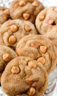 Soft and Chewy Butterscotch Snickerdoodles