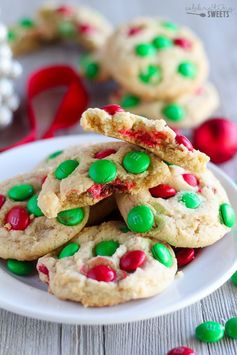 Soft and Chewy M&M Cookies