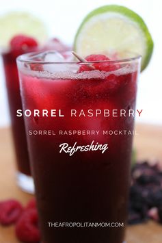 Sorrel-Raspberry - Zobo Mocktail