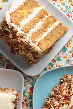 Sourdough Carrot Cake with Cream Cheese Frosting