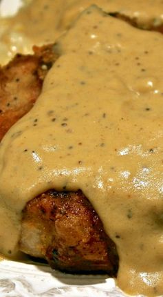 Southern Fried Pork Chops with Country Gravy