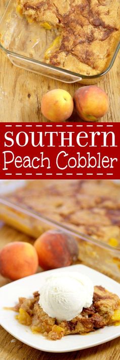 Southern Peach Cobbler