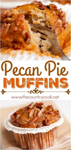 Southern Pecan Pie Muffins