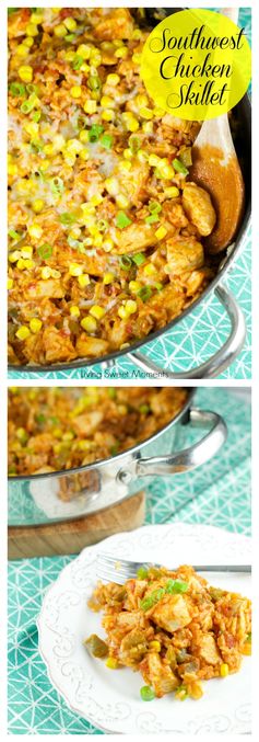Southwest Skillet Chicken And Rice