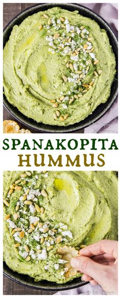 Spanakopita Hummus