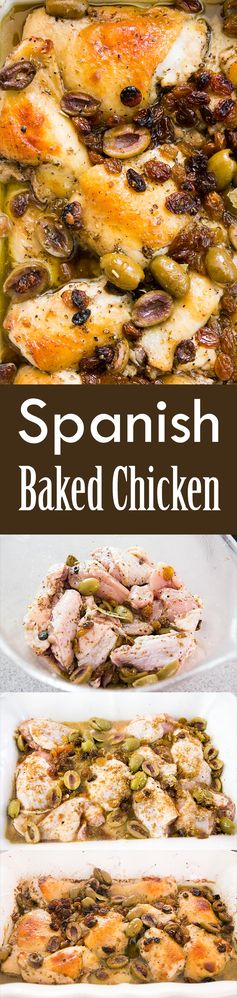 Spanish Baked Chicken