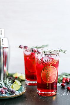 Sparkling Christmas Tree Cocktail