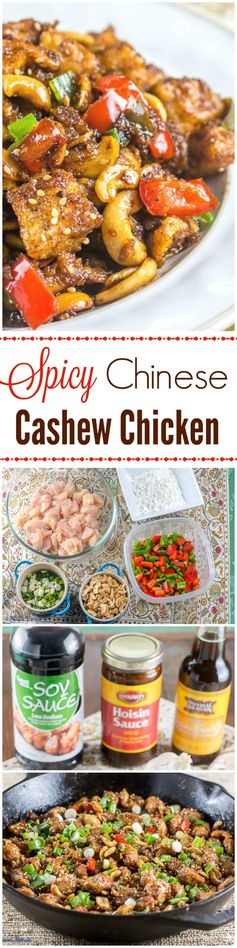 Spicy Chinese Cashew Chicken